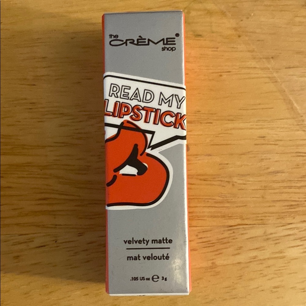 The Crème Shop Velvety Matte Lipstick New